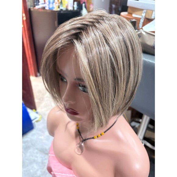 Belle tress “Beckham” wig color Brown sugar blonde luxury synthetic New main image 5